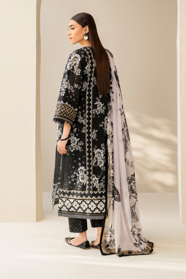 DIGITAL PRINTED LAWN UF-4204  Unstitched Summer by Baroque - Image 2