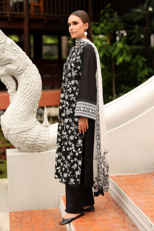 EMBROIDERED LAWN UF-4195 Unstitched Summer by Baroque - Image 10