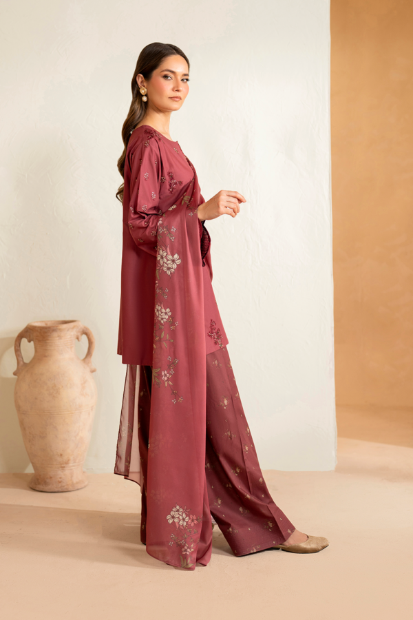 UE-469 Printed Lawn Unstitched 3-Piece Suit - Sole Mode '25 by Iznik Fashions - Image 2