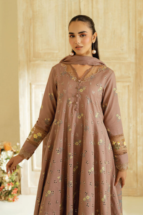 UE-448 Printed Lawn Unstitched 3-Piece Suit - Exclusive Lawn '25 by Iznik Fashions - Image 9