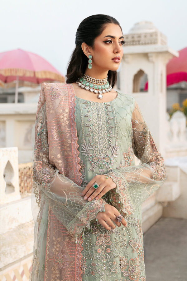 H-302 Ramsha Unstitched Luxury Wedding Collection '25 - Image 4
