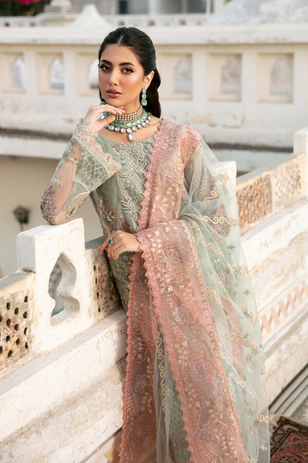 H-302 Ramsha Unstitched Luxury Wedding Collection '25 - Image 2