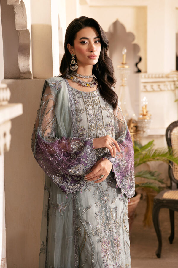 H-301 Ramsha Unstitched Luxury Wedding Collection '25 - Image 4