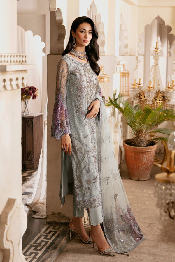 H-301 Ramsha Unstitched Luxury Wedding Collection '25 - Image 3