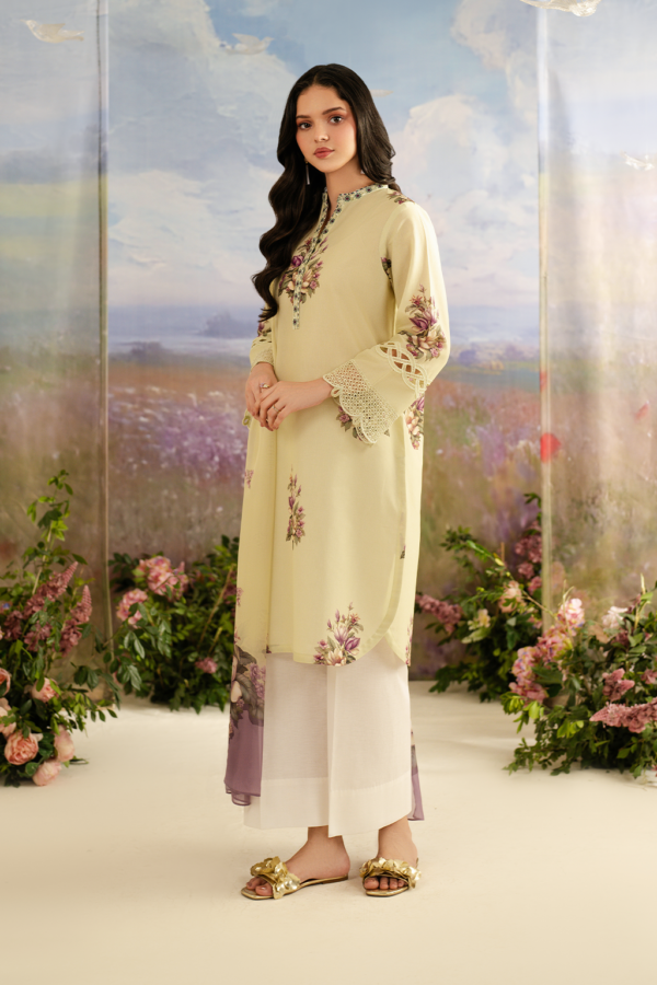 UE-459 Printed Lawn Unstitched 3-Piece Suit - Sole Mode '25 by Iznik Fashions - Image 13