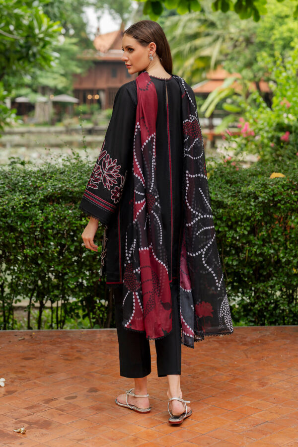 Embroidered Lawn UF-4200 Unstitched Summer by Baroque - Image 8