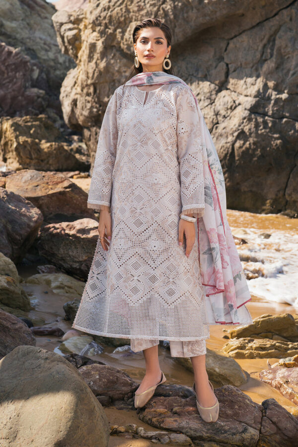 EMBROIDERED PRINTED LAWN UF-4116 Unstitched Summer by Baroque