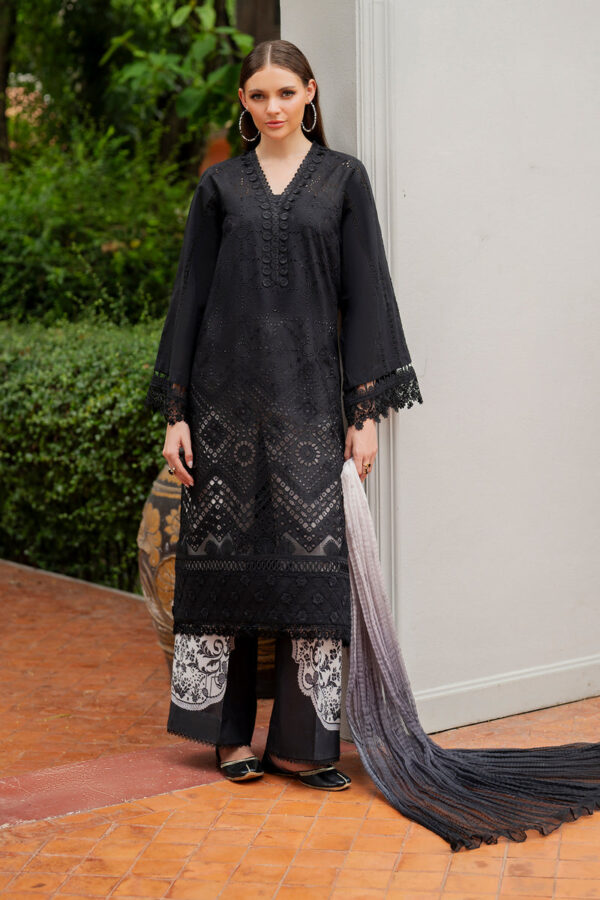 Embroidered Lawn UF-4194 Unstitched Summer by Baroque