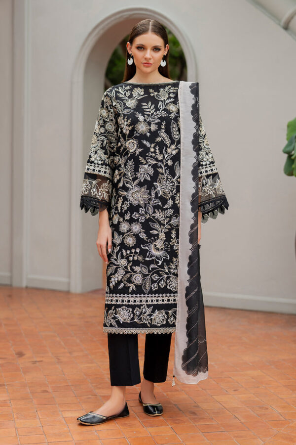 EMBROIDERED LAWN UF-4196 Unstitched Summer by Baroque