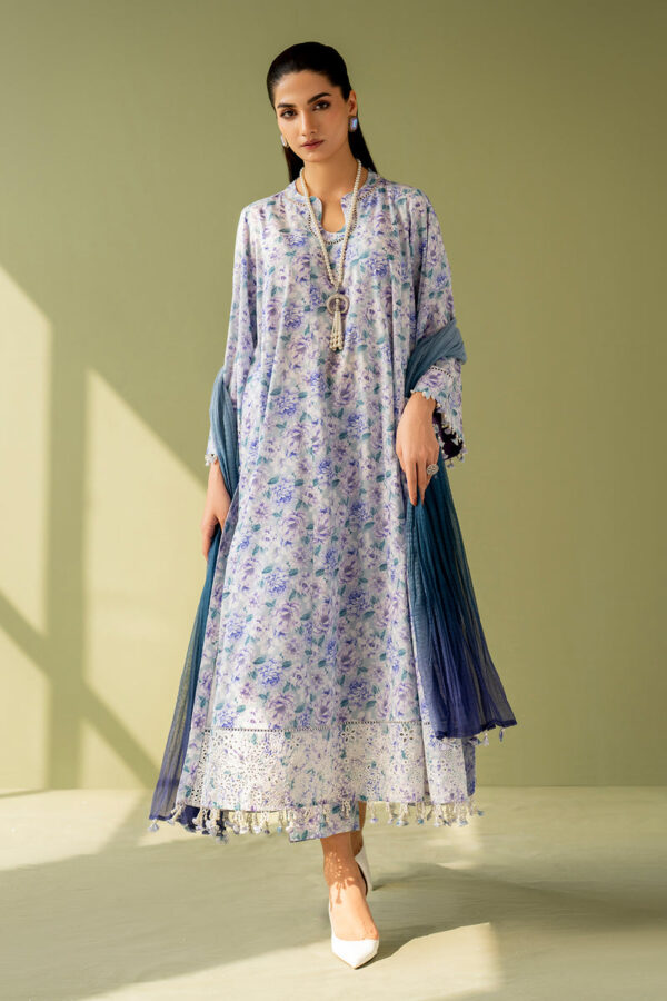 EMBROIDERED PRINTED LAWN UF-4167 Unstitched Summer by Baroque