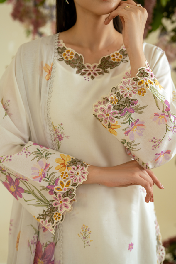 UE-451 Printed Lawn Unstitched 3-Piece Beautiful Suit – Sole Mode ’25 by Iznik Fashions - Image 7