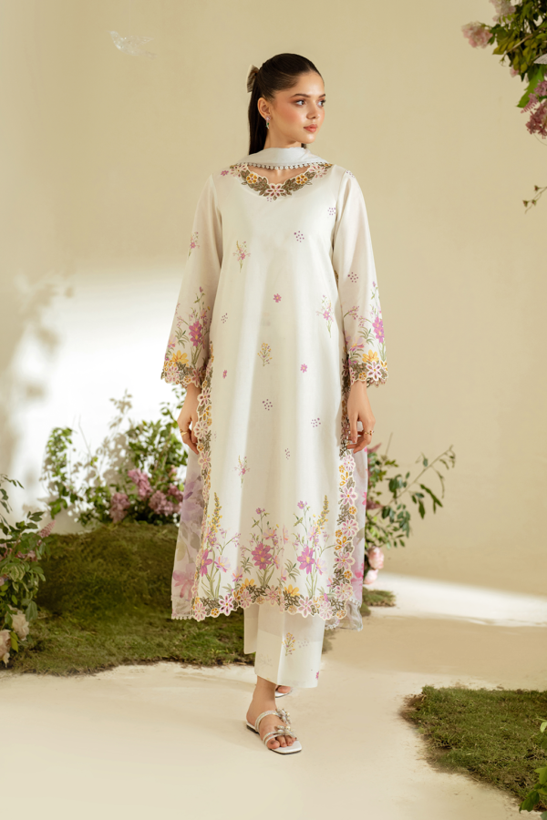 UE-451 Printed Lawn Unstitched 3-Piece Beautiful Suit – Sole Mode ’25 by Iznik Fashions - Image 6