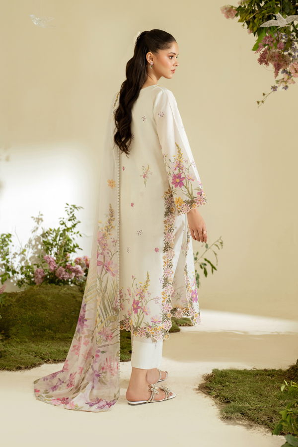 UE-451 Printed Lawn Unstitched 3-Piece Beautiful Suit – Sole Mode ’25 by Iznik Fashions - Image 4