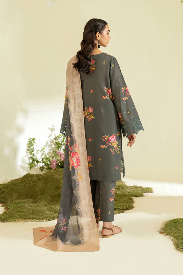 UE-452 Printed Lawn Unstitched 3-Piece Beautiful Suit – Sole Mode ’25 by Iznik Fashions - Image 8