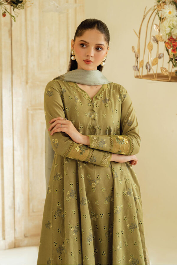 UE-447 Printed Lawn Unstitched 3-Piece Suit - Exclusive Lawn '25 by Iznik Fashions - Image 6
