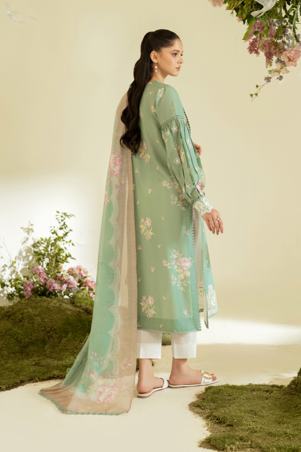 UE-453 Printed Lawn Unstitched 3-Piece Suit - Sole Mode '25 by Iznik Fashions - Image 11